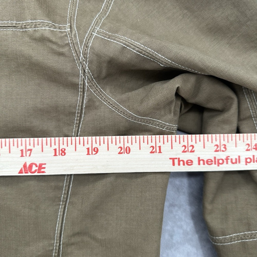 Kuhl Men S Burr Jacket Brown Canvas Fleece Lined Rugged Cotton Work Coat Utility - Picture 4 of 10